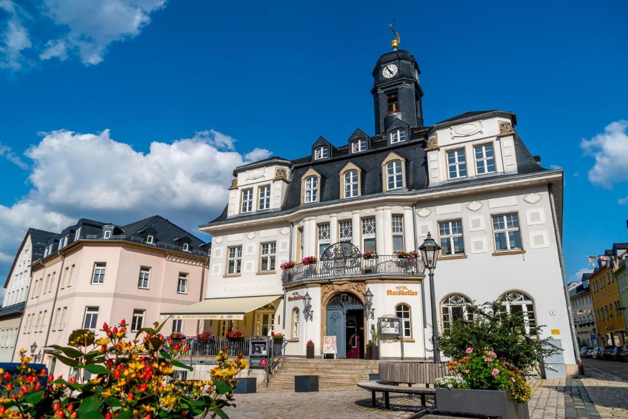 Hotel Ratskeller Schwarzenberg Schwarzenberg  Exterior foto